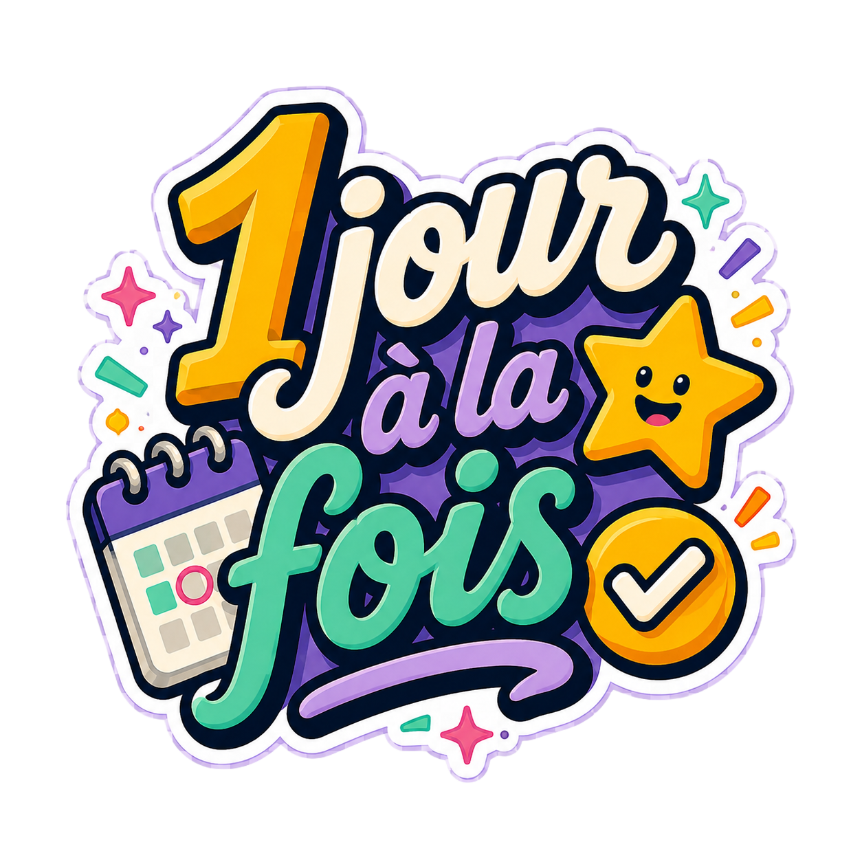 1 jour à la fois